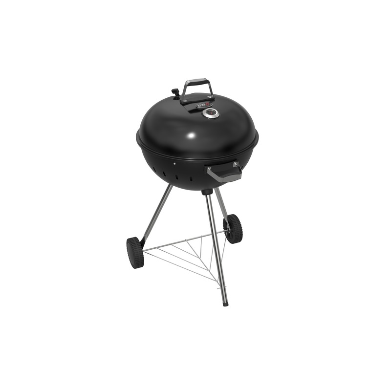 BK2003 (11) Circular black BBQ with 3 legs