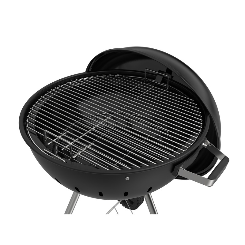 BK2003 (8) Inside clean black circular BBQ